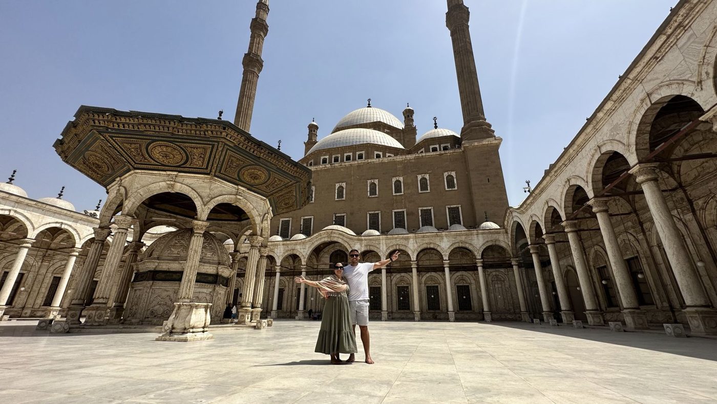 Pátio da Mesquita de Muhammad Ali, Cairo