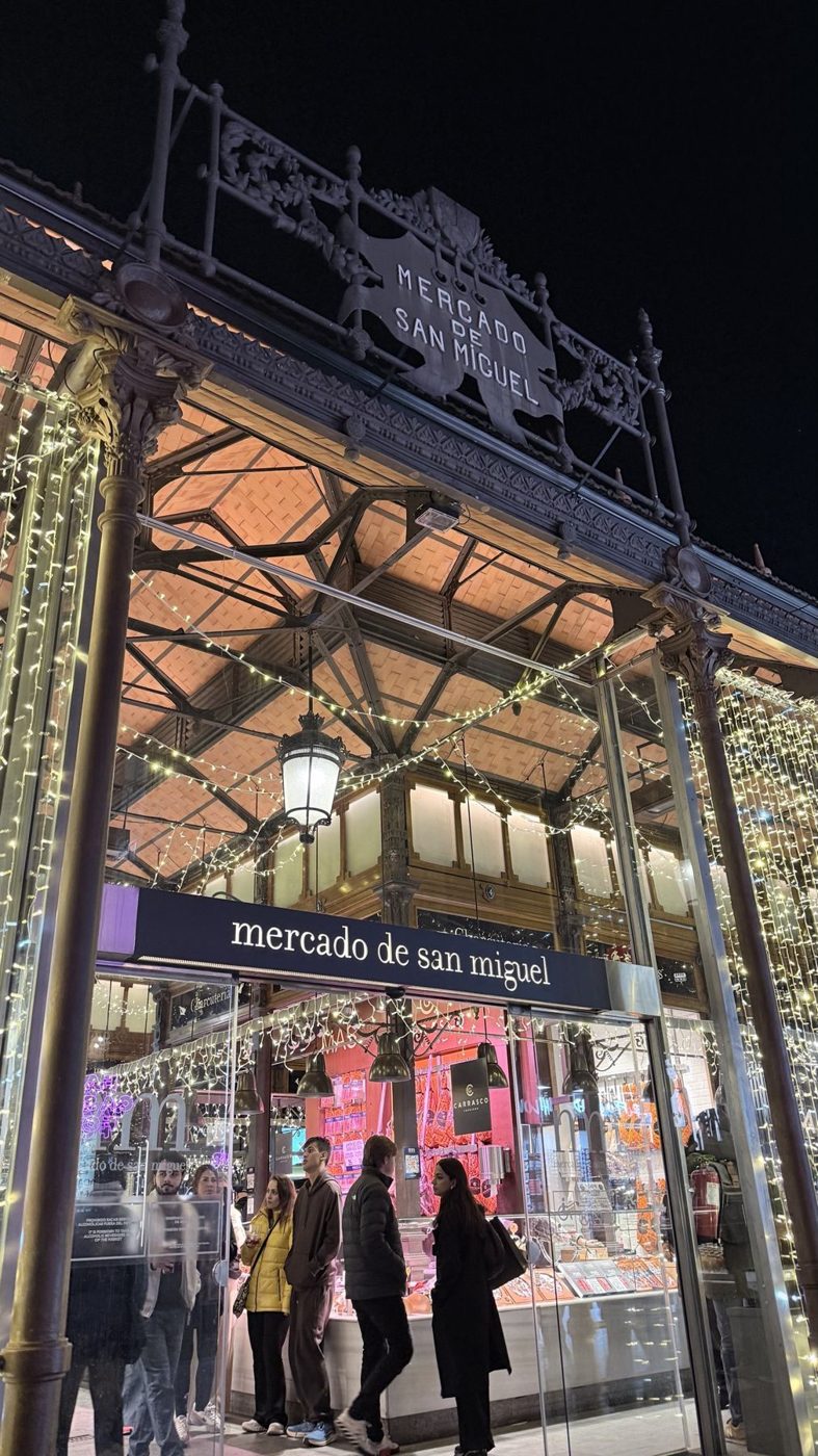 Entrada do Mercado de San Miguel