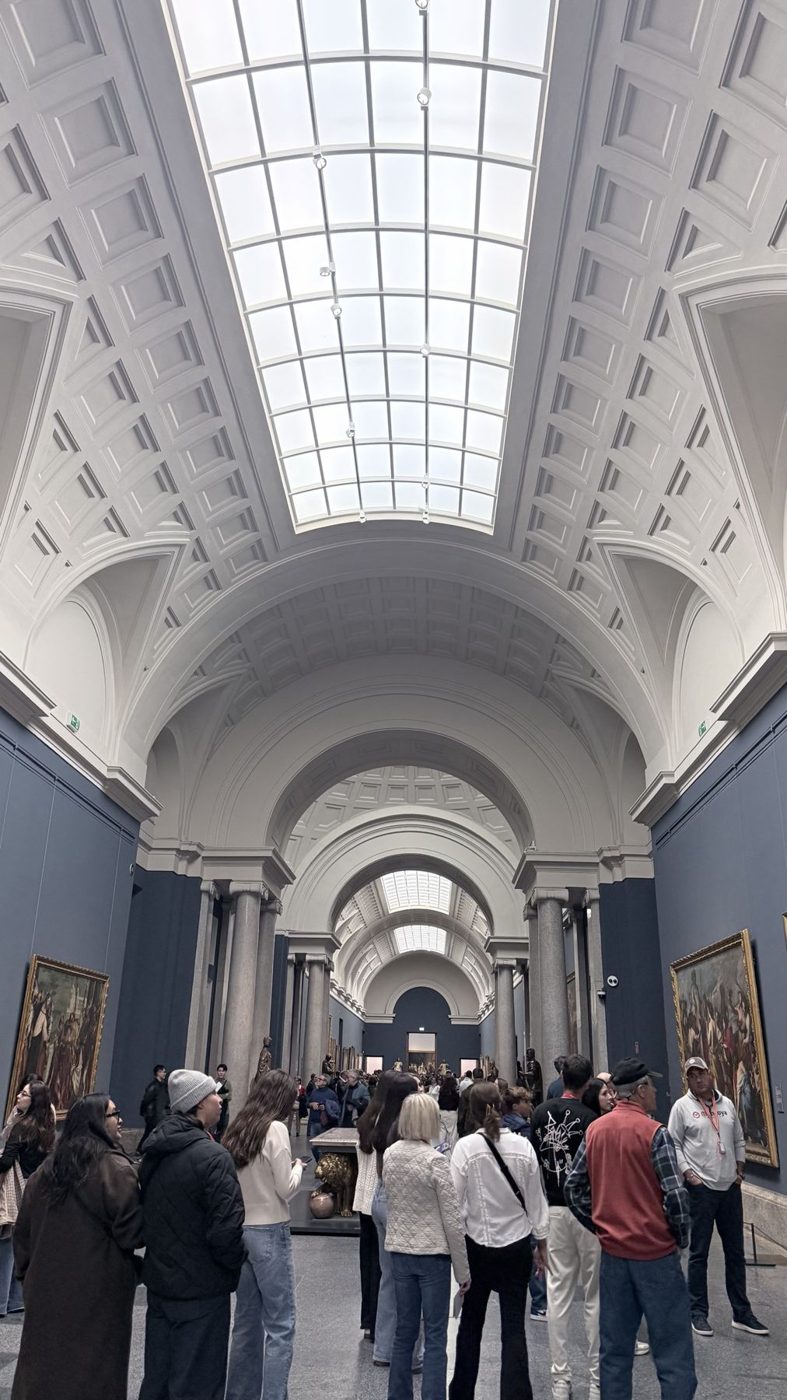 Galeria central do Museu do Prado